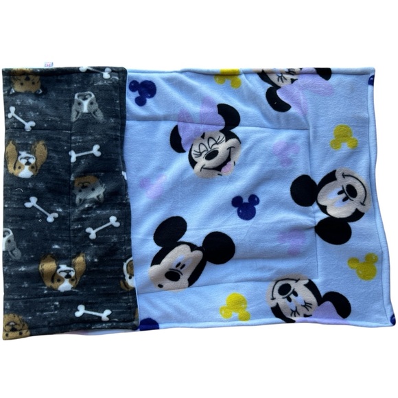 Guinea Pig Midwest Fleece Cage Liner 24"x 47" Reusable, Reversible Dogs Mickey - Picture 1 of 4